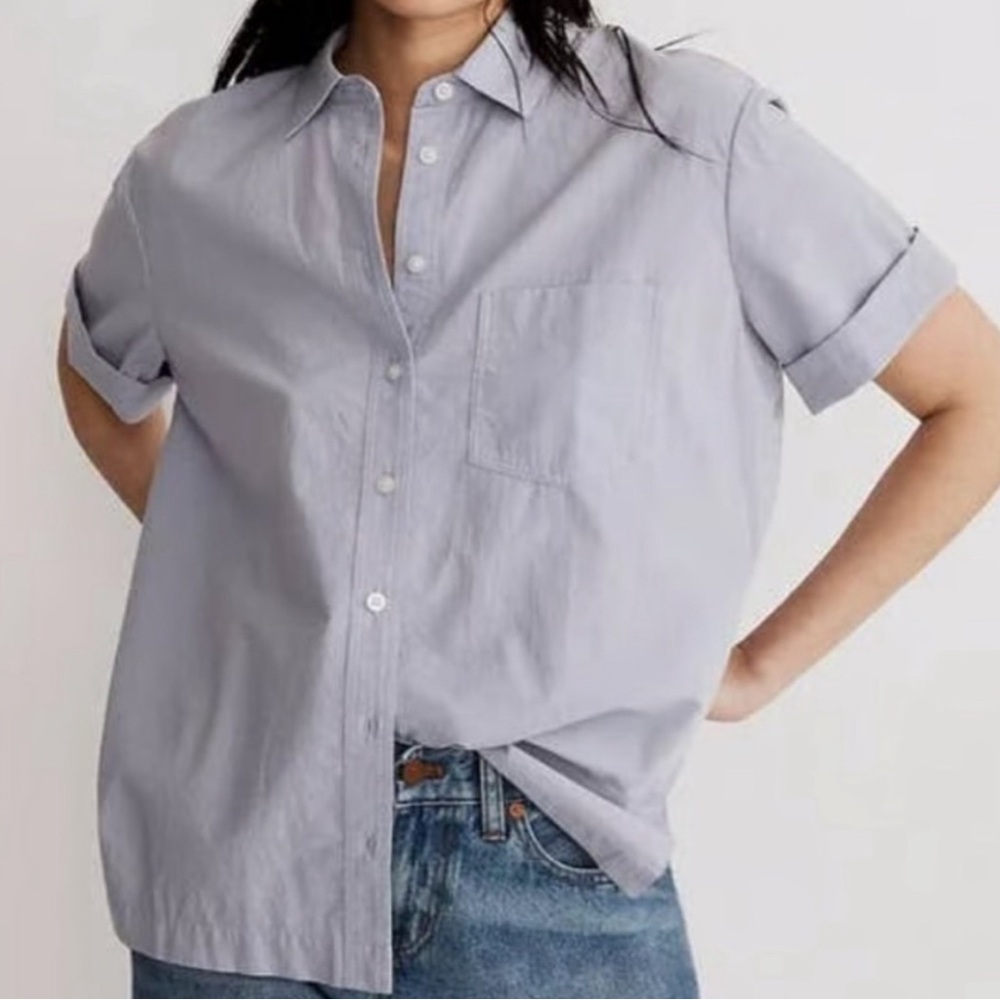 Madewell Poplin Shirt XXS